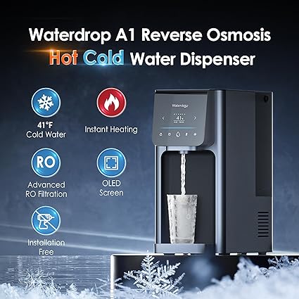 Countertop Reverse Osmosis, ๐๐จ๐ญ ๐๐ง๐ ๐๐จ๐ฅ๐ ๐๐๐ญ๐๐ซ Dispenser