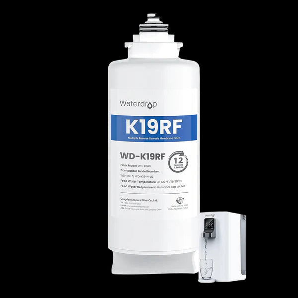 Replacement Filter WD-K19RF for Waterdrop Countertop Reverse Osmosis System