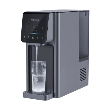 Countertop Reverse Osmosis System, 𝐇𝐨𝐭 𝐚𝐧𝐝 𝐂𝐨𝐥𝐝 𝐖𝐚𝐭𝐞𝐫 Dispenser, NSF/ANSI 58 Standard, Reduce PFAS, Bottleless Water Cooler, 6 Temperature Settings Hot Cold & Room Water, Model # WD-A1