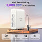 800 GPD Tankless Reverse Osmosis System w/ LED Purifier & Smart Faucet