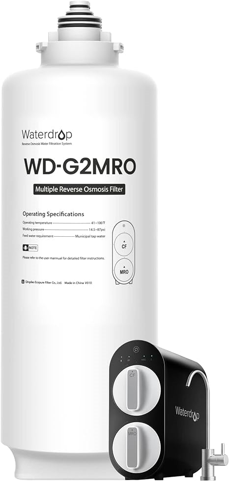 Replacement Filter WD-G2MRO for Waterdrop Reverse Osmosis System