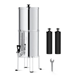 2.25 Gal King Tank Stainless Steel Gravity Filter System