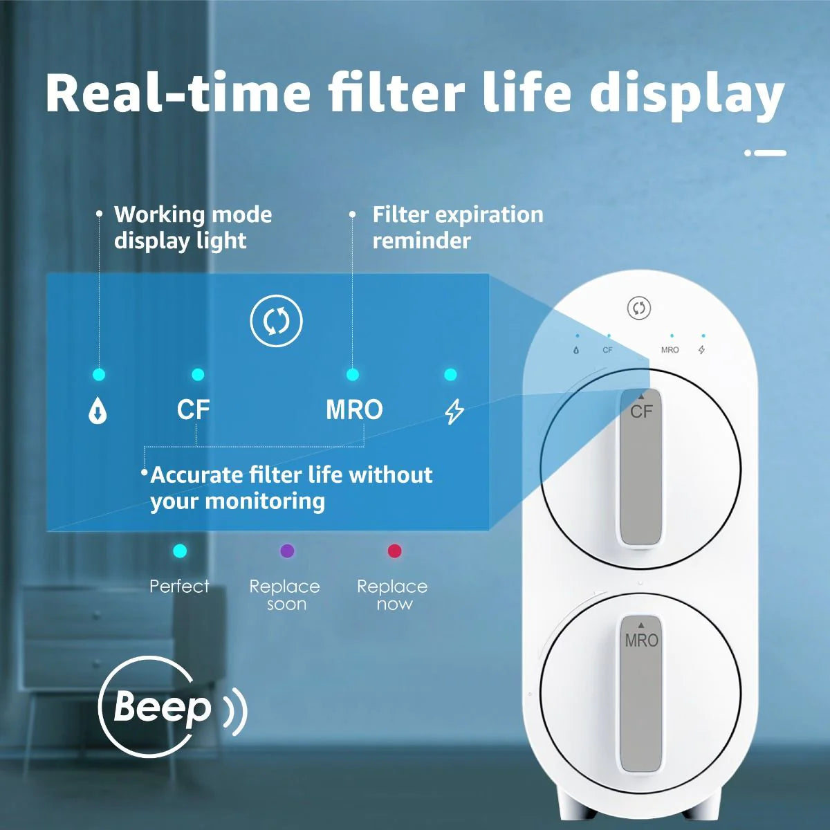 600 GPD 7 Stage Tankless Reverse Osmosis System